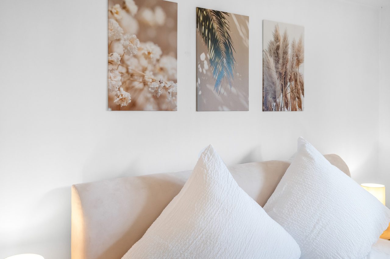 Schlafzimmer, Ferienwohnung am Edersee · Kamin & 2 Schlafzimmer, Bild 7