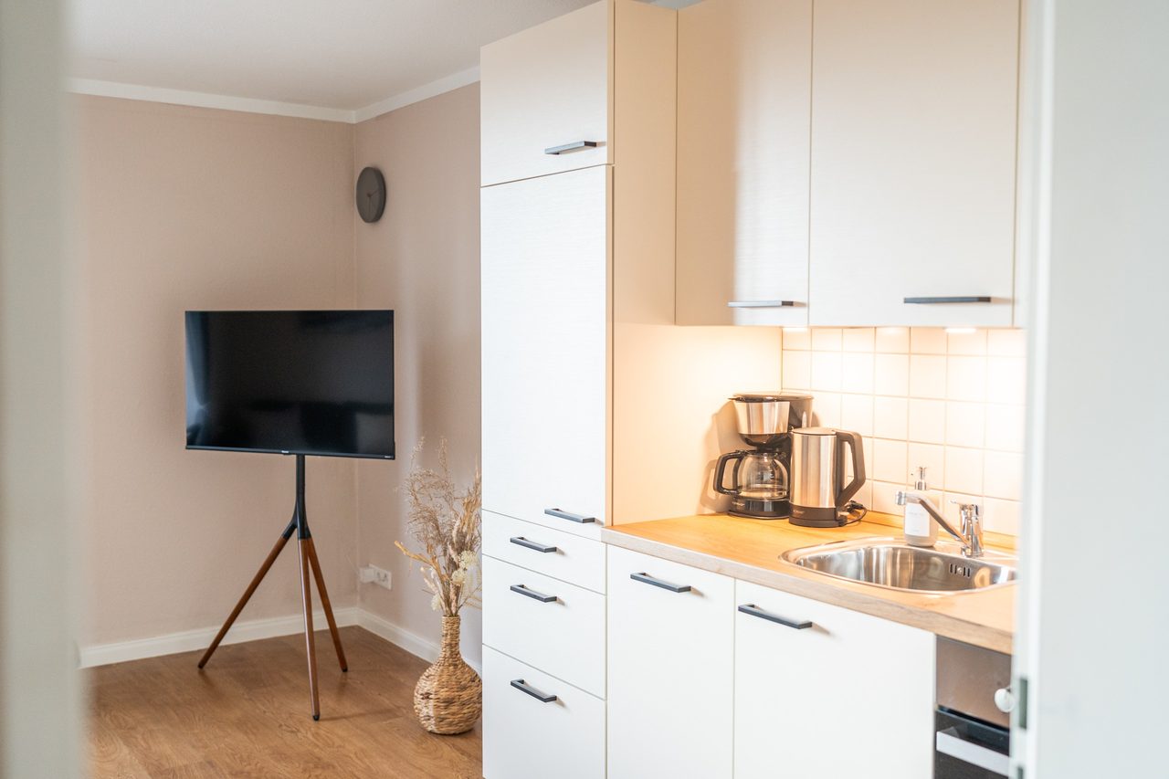 Ferienwohnung Nordseeküste Cuxhaven, voll ausgestattete Küche