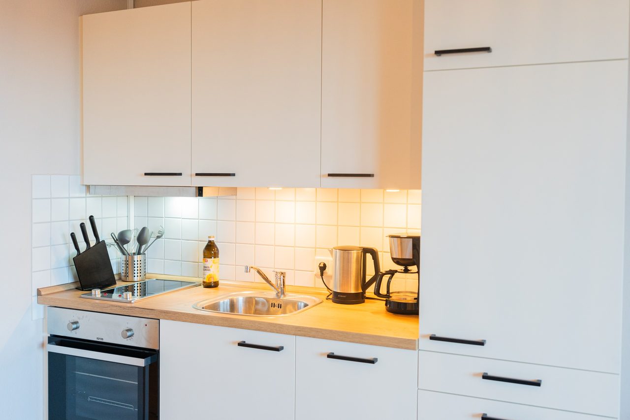 Ferienwohnung Nordseeküste Cuxhaven, voll ausgestattete Küche